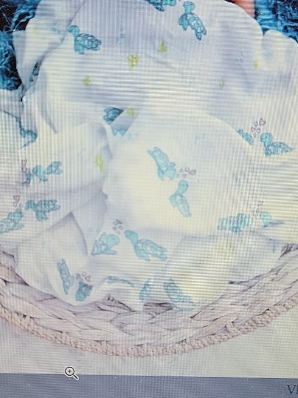 Coco Moon NWOT Honu Honi Bamboo Muslin Swaddle Blanket
